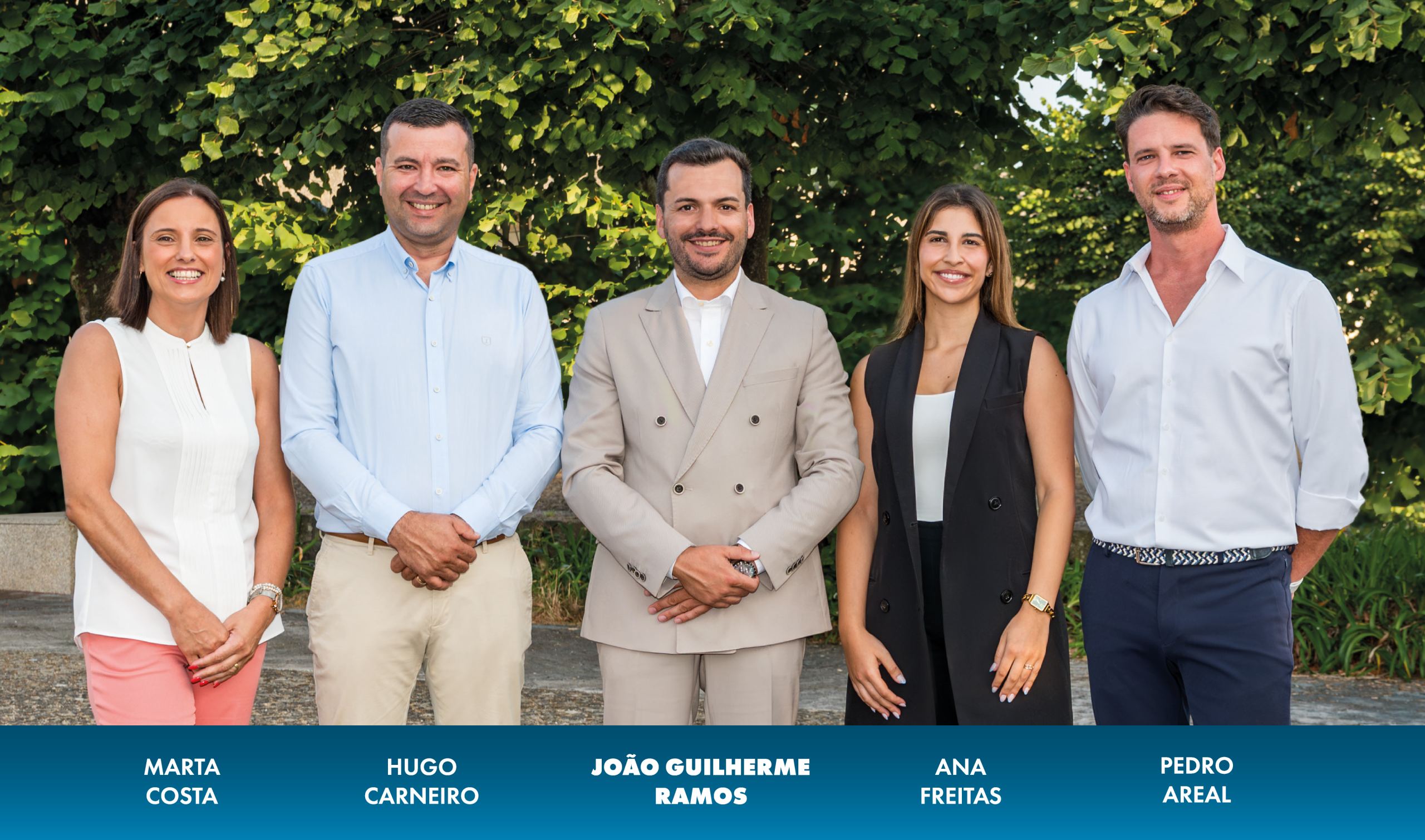 Candidatos à UNIÃO DE FREGUESIAS DO CORONADO (SÃO ROMÃO E SÃO MAMEDE)